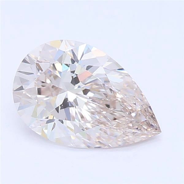 0.65ct I VS1 Rare Carat Ideal Cut Pear Lab Grown Diamond