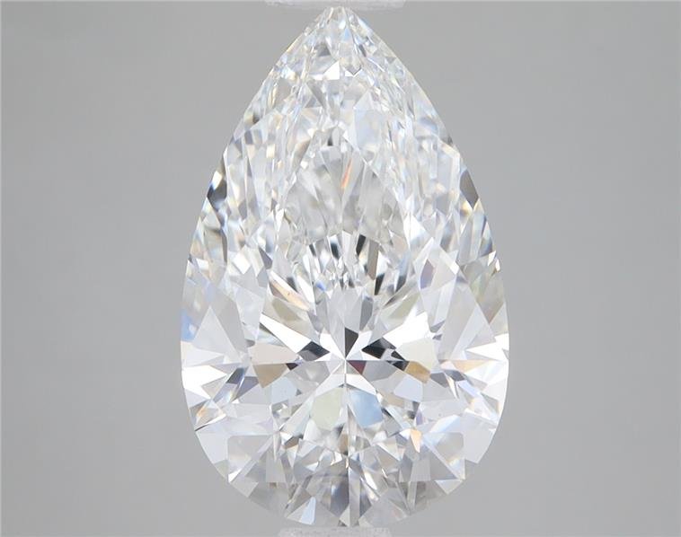 3.81 Carat Pear Lab Diamond