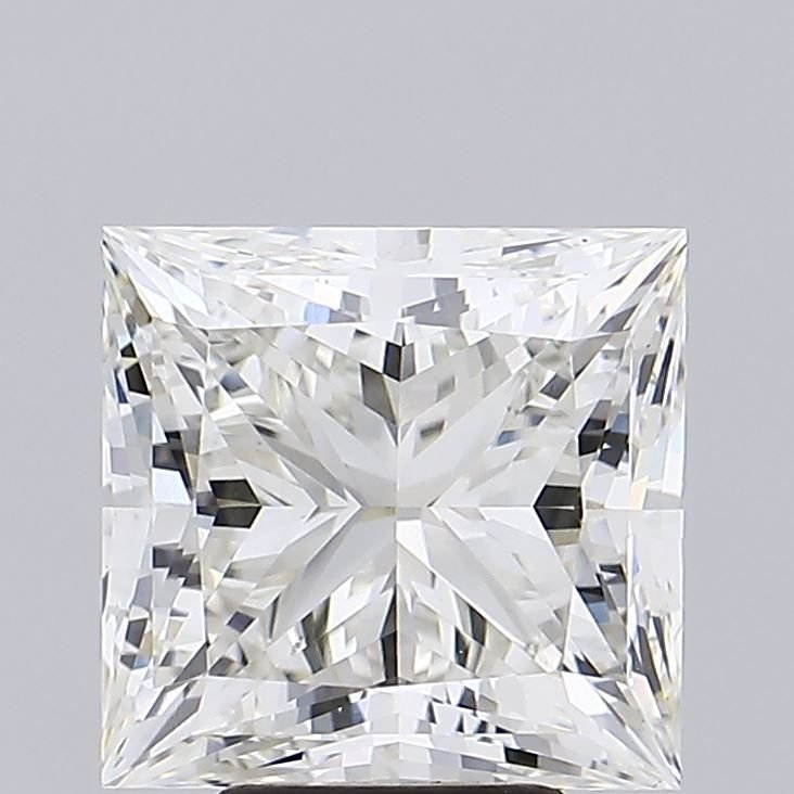 6.02ct G VS1 Rare Carat Ideal Cut Princess Lab Grown Diamond