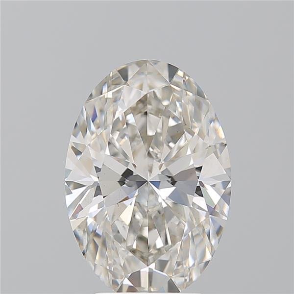 3.38ct H VS1 Rare Carat Ideal Cut Oval Lab Grown Diamond