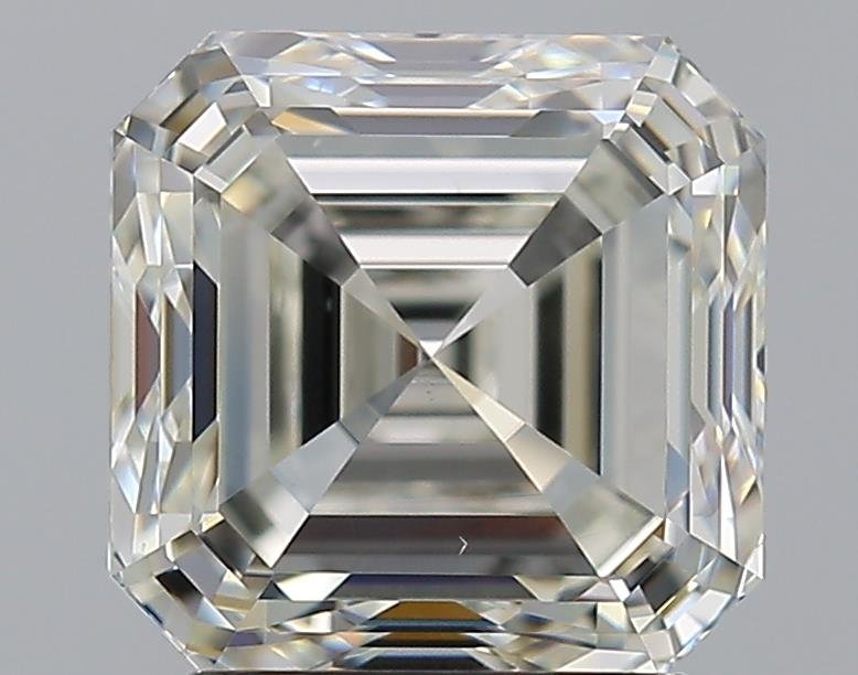 2.50ct J VS2 Very Good Cut Asscher Diamond