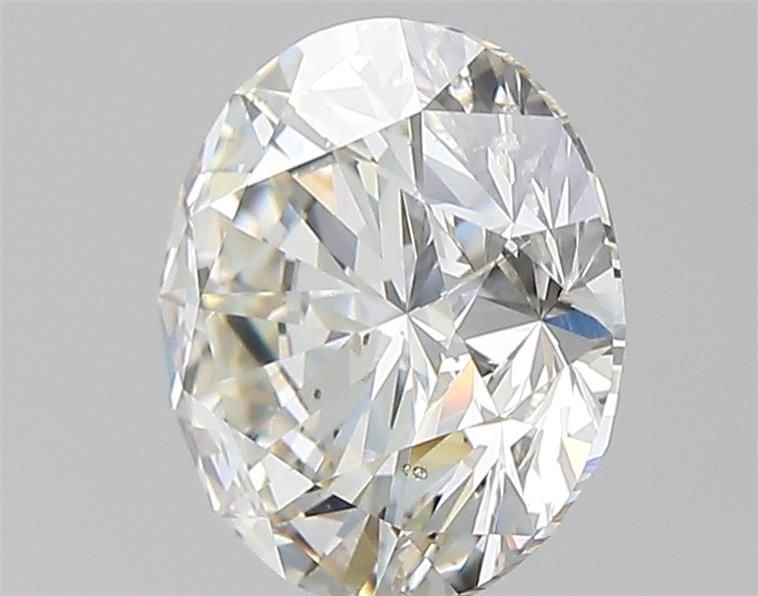 3.51ct K SI2 Rare Carat Ideal Cut Round Diamond