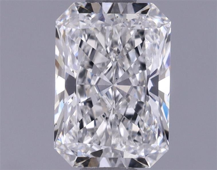 0.74ct F VS2 Rare Carat Ideal Cut Radiant Lab Grown Diamond