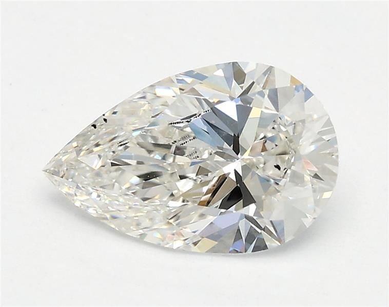 1.04ct F VS2 Rare Carat Ideal Cut Pear Lab Grown Diamond