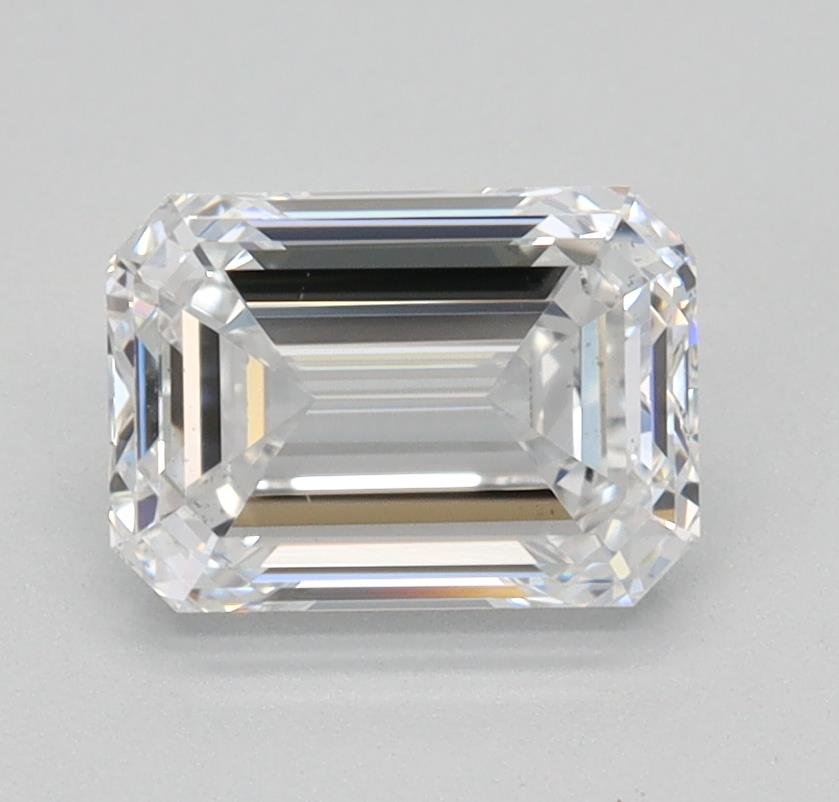 1.01ct E VS1 Rare Carat Ideal Cut Emerald Lab Grown Diamond