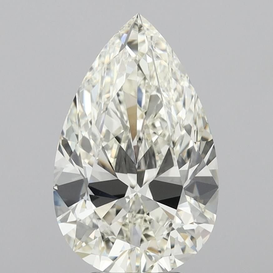 5.30ct I VS1 Rare Carat Ideal Cut Pear Diamond