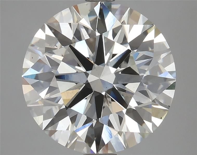 5.15ct H VS2 Rare Carat Ideal Cut Round Lab Grown Diamond