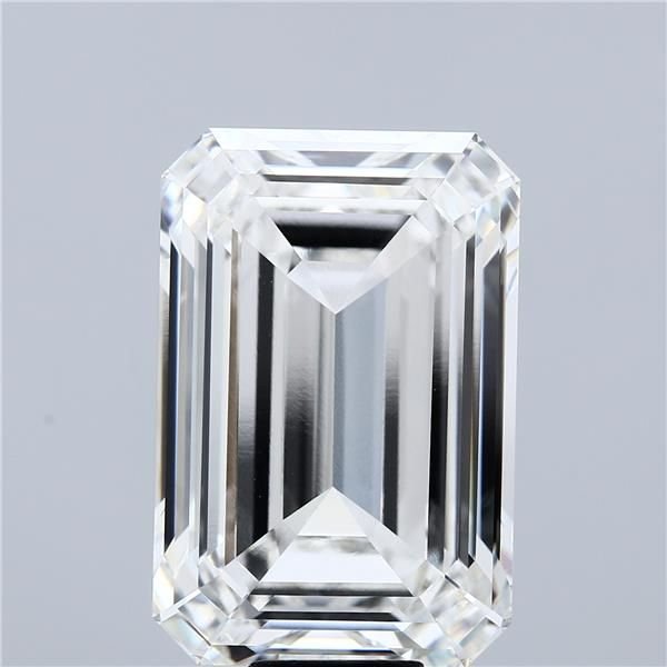 17.06ct G VVS2 Rare Carat Ideal Cut Emerald Lab Grown Diamond