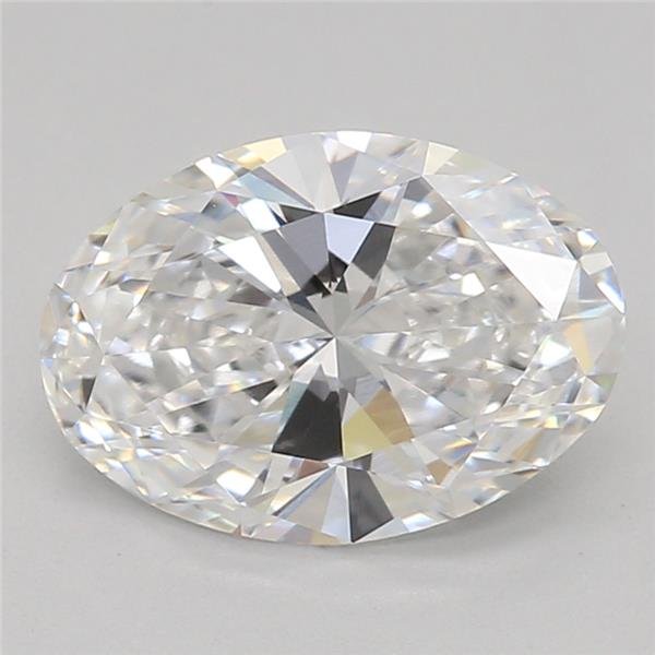 1.05ct D VVS2 Rare Carat Ideal Cut Oval Lab Grown Diamond