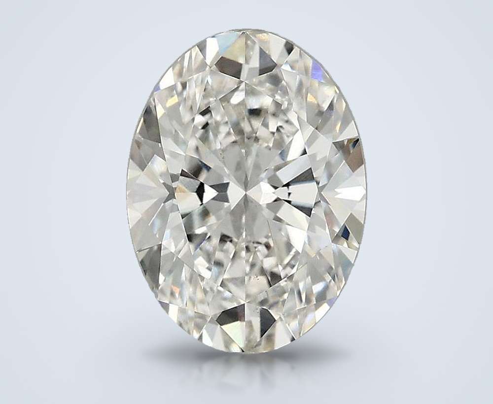 2.52 Carat Oval Lab Diamond