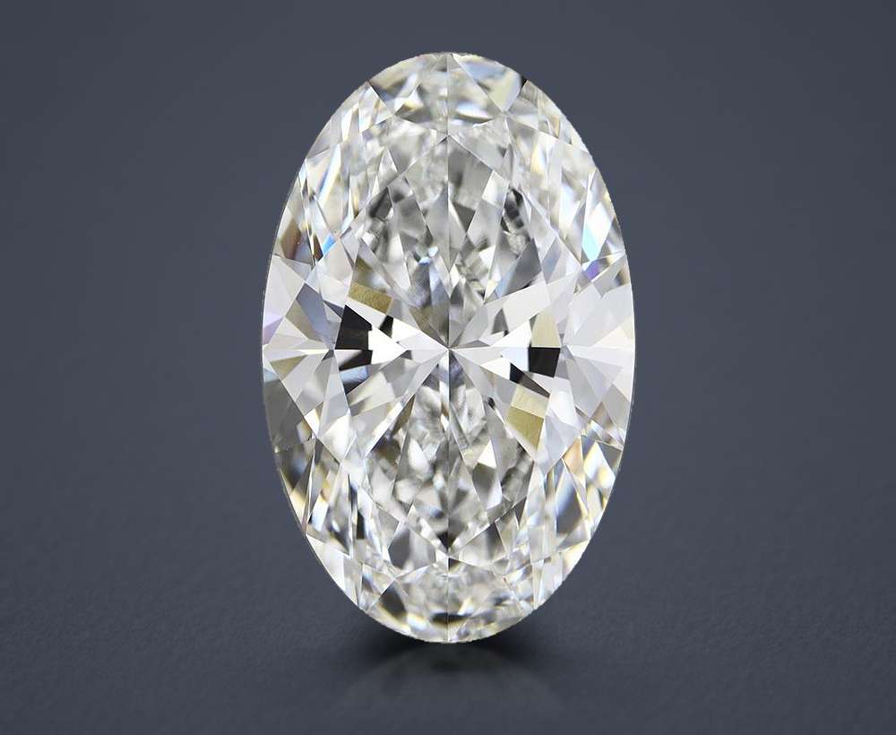 8.50 Carat Oval Lab Diamond