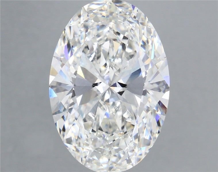 10.08ct F VS1 Rare Carat Ideal Cut Oval Lab Grown Diamond