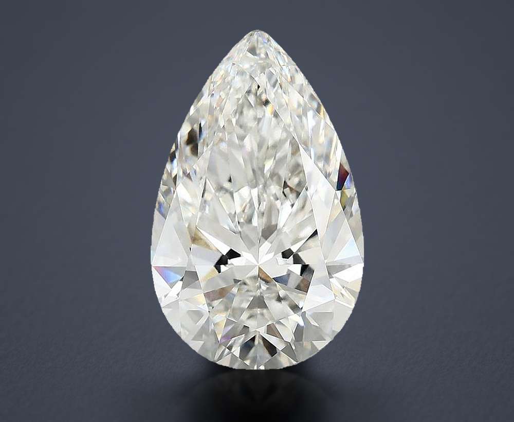 6.10 Carat Pear Lab Diamond