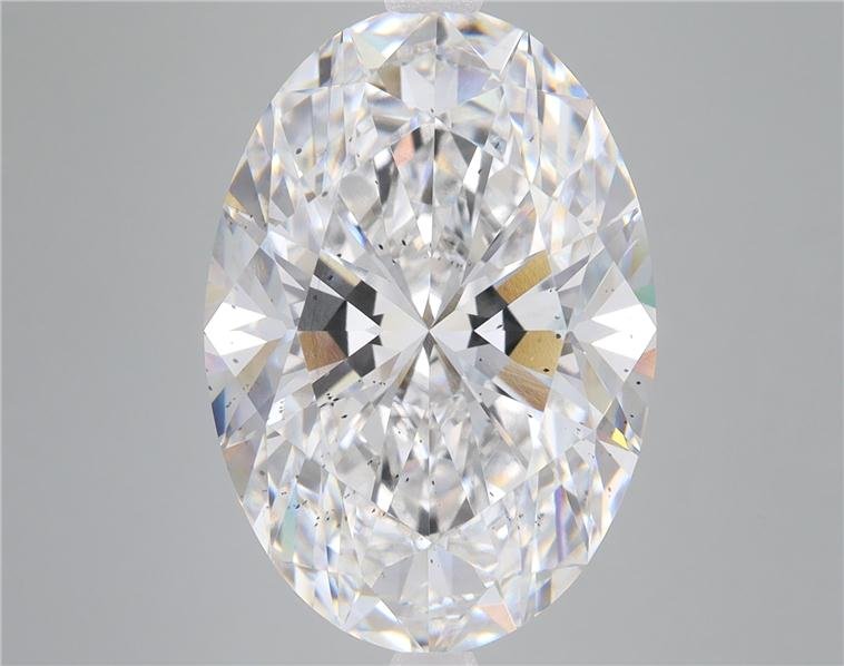 10.18ct E SI1 Rare Carat Ideal Cut Oval Lab Grown Diamond