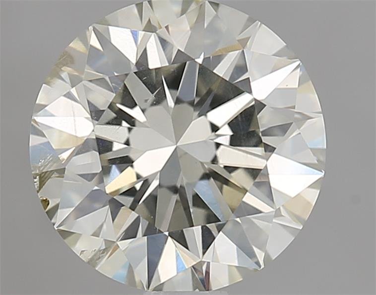 1.52ct K SI2 Rare Carat Ideal Cut Round Diamond