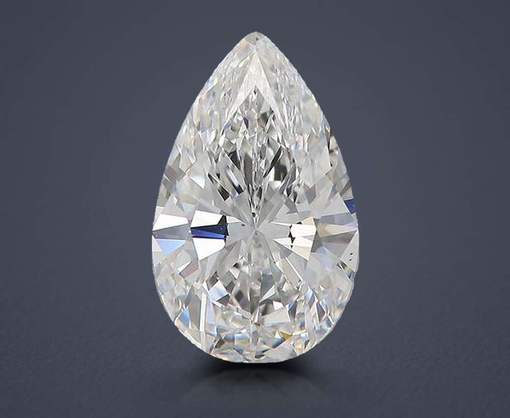 4.20 Carat Pear Natural Diamond