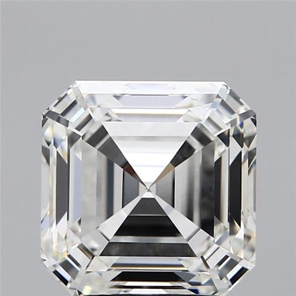 3.19ct G VS1 Rare Carat Ideal Cut Asscher Lab Grown Diamond