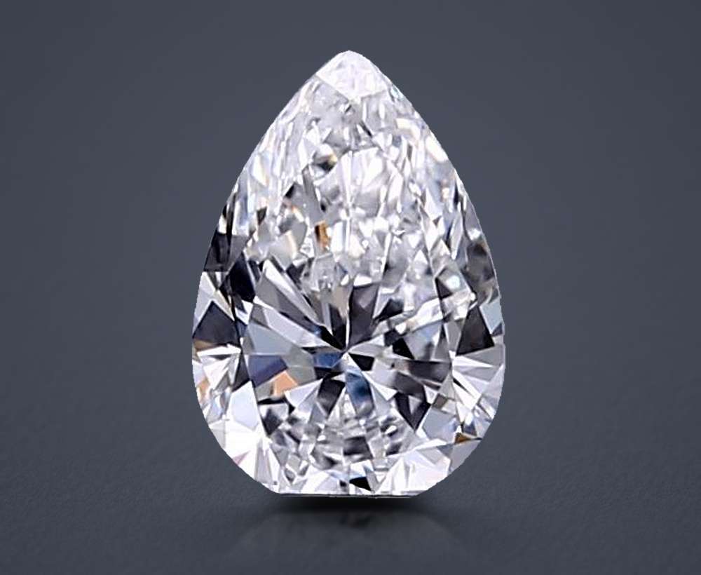 0.40 Carat Pear Lab Diamond