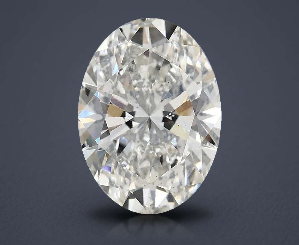 3.05 Carat Oval Lab Diamond