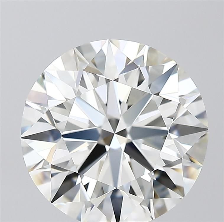 5.01ct K VVS1 Rare Carat Ideal Cut Round Diamond