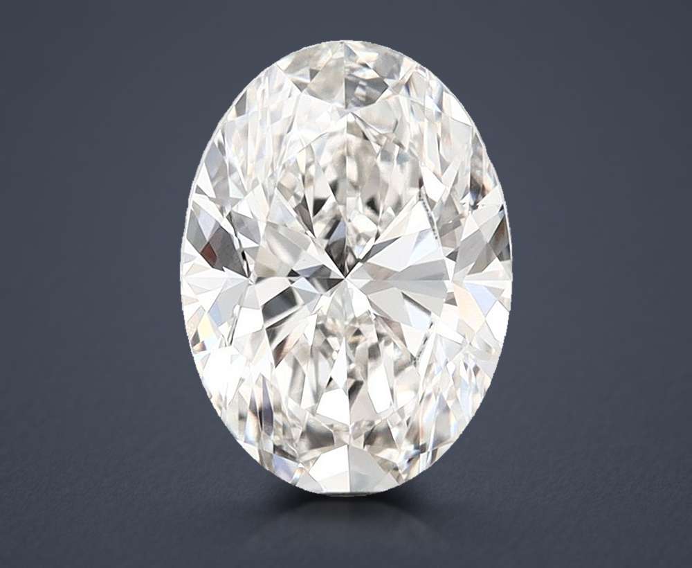 2.80 Carat Oval Lab Diamond