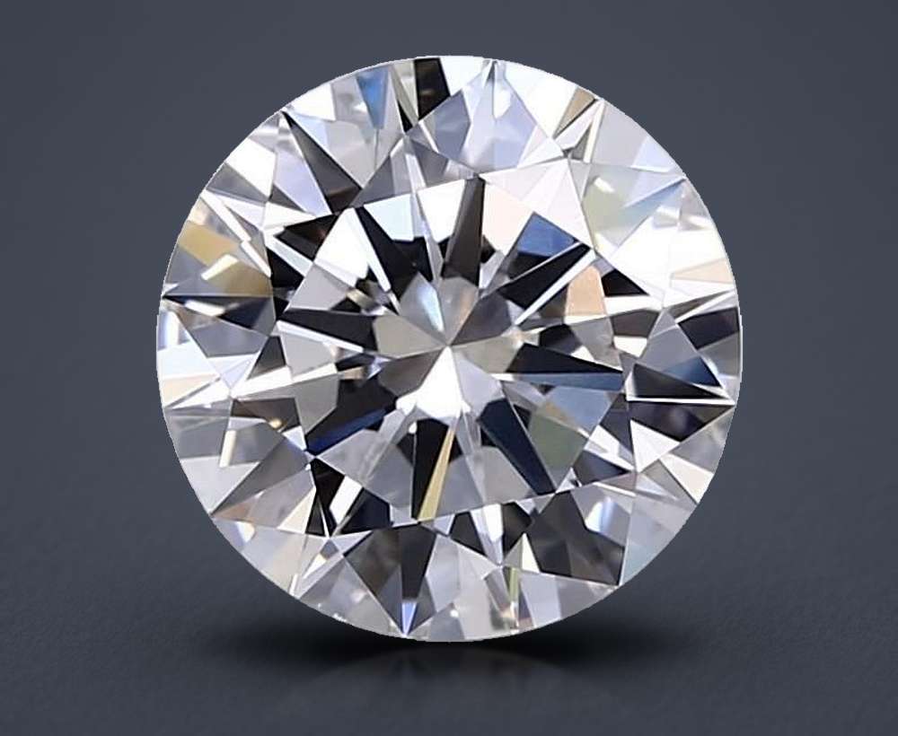 3.20 Carat Round Lab Diamond