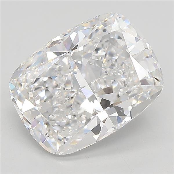 4.06ct F VS1 Rare Carat Ideal Cut Cushion Lab Grown Diamond