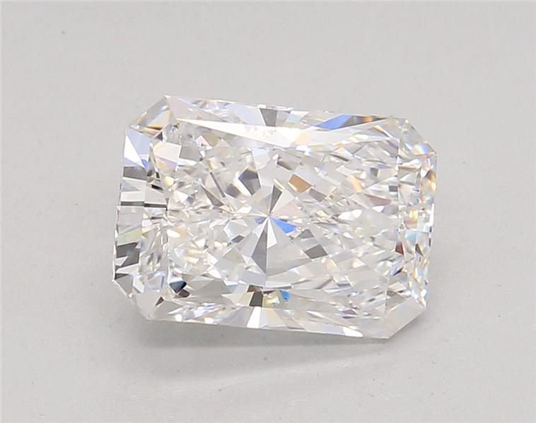 2.52ct D VS1 Rare Carat Ideal Cut Radiant Lab Grown Diamond