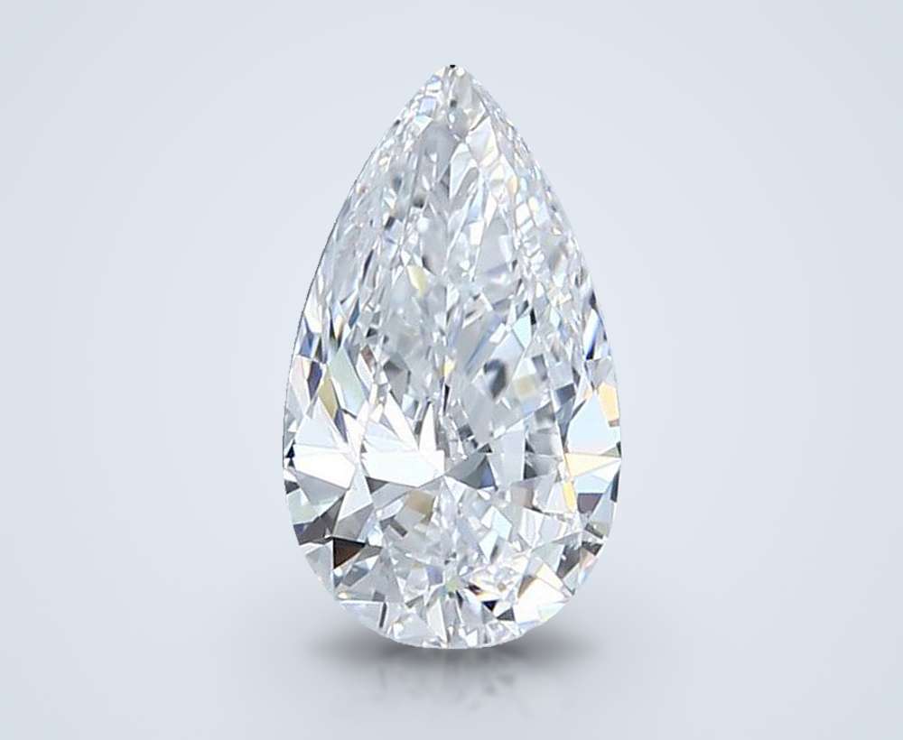 1.50 Carat Pear Natural Diamond