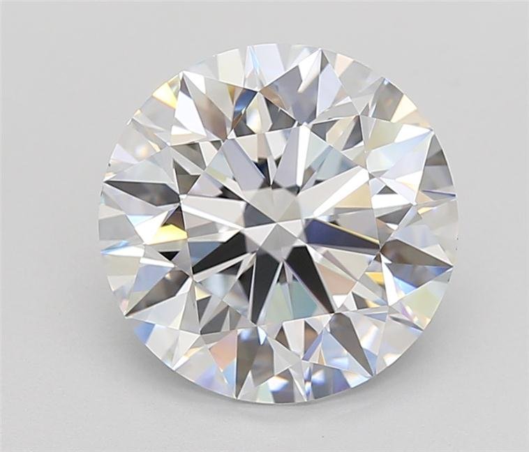 6.02ct E VVS1 Rare Carat Ideal Cut Round Lab Grown Diamond