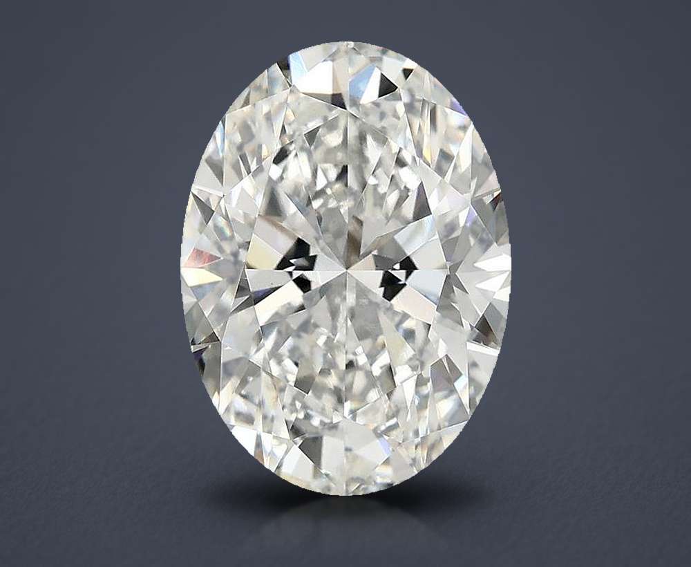 4.00 Carat Oval Lab Diamond