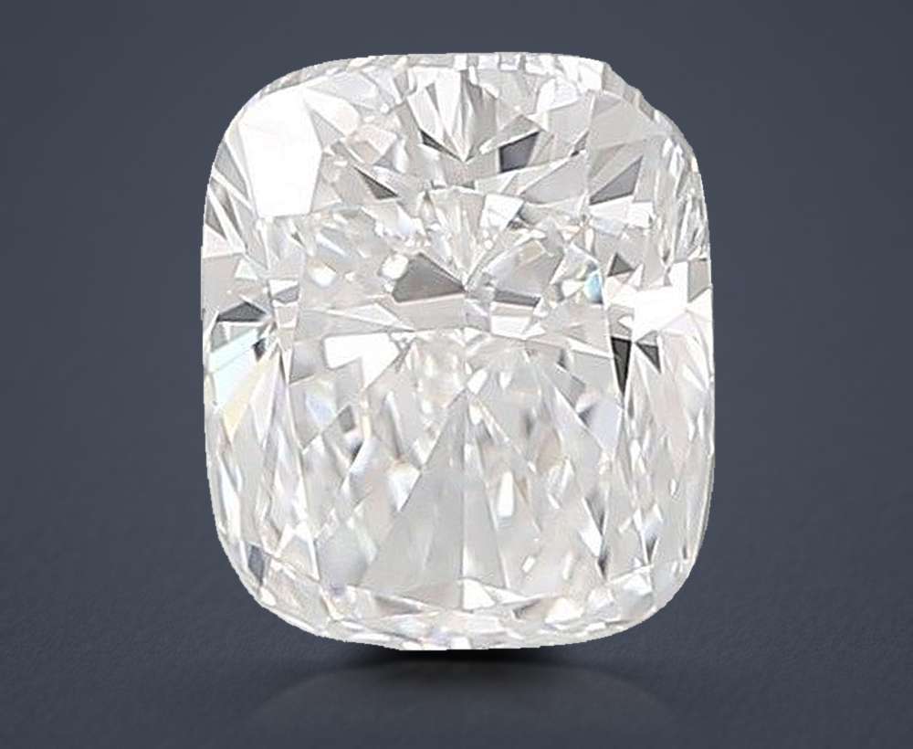 3.67 Carat Cushion Lab Diamond