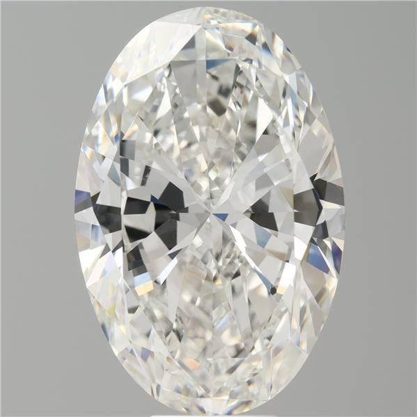 12.01ct F VVS2 Very Good Cut Oval Lab Grown Diamond