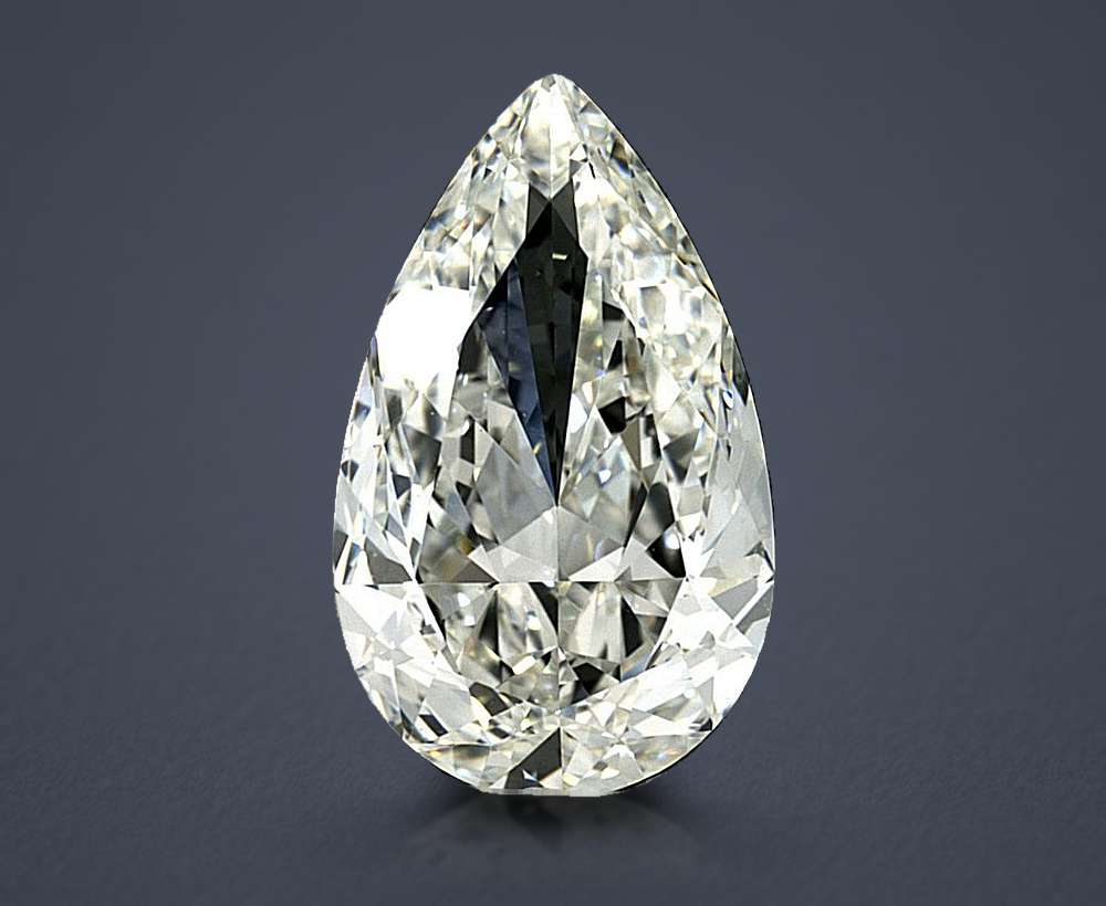 3.17 Carat Pear Natural Diamond
