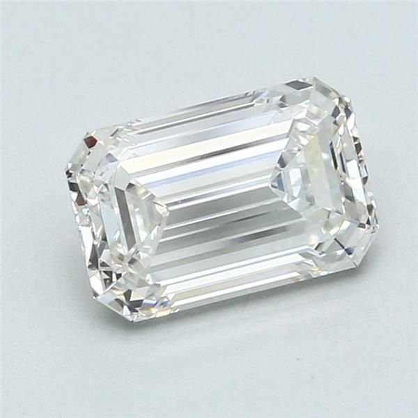 2.02ct I VS2 Rare Carat Ideal Cut Emerald Diamond