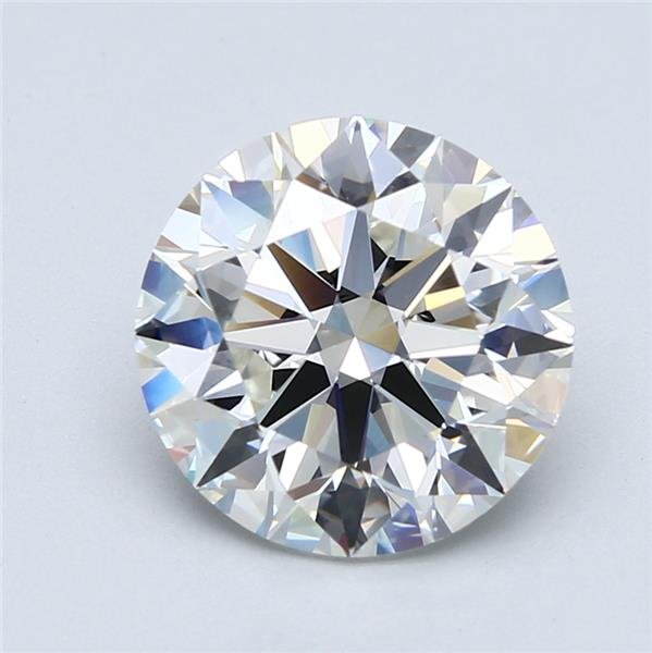 4.50ct H VVS2 Rare Carat Ideal Cut Round Diamond