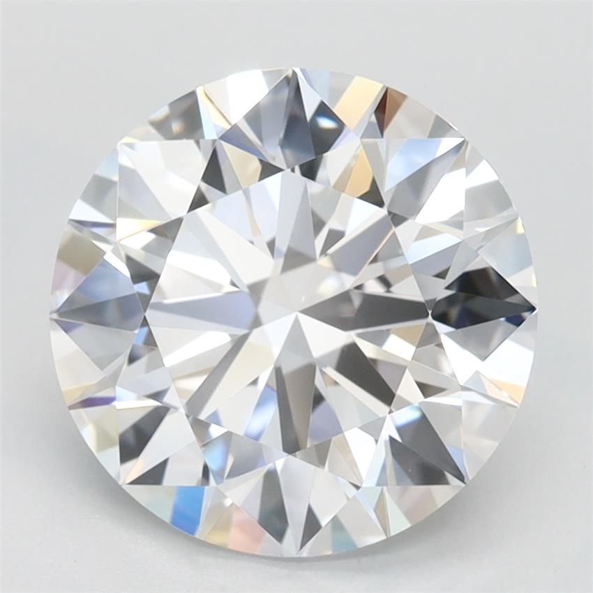 2.97ct D VVS2 Rare Carat Ideal Cut Round Lab Grown Diamond
