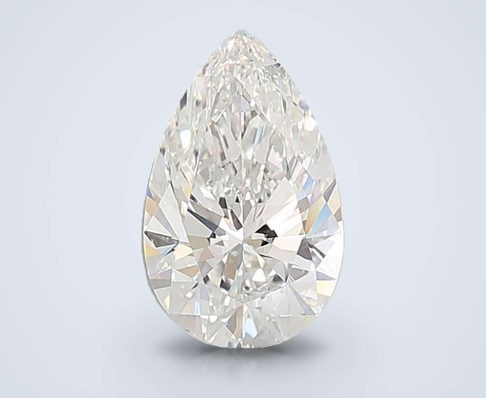 7.04 Carat Pear Lab Diamond