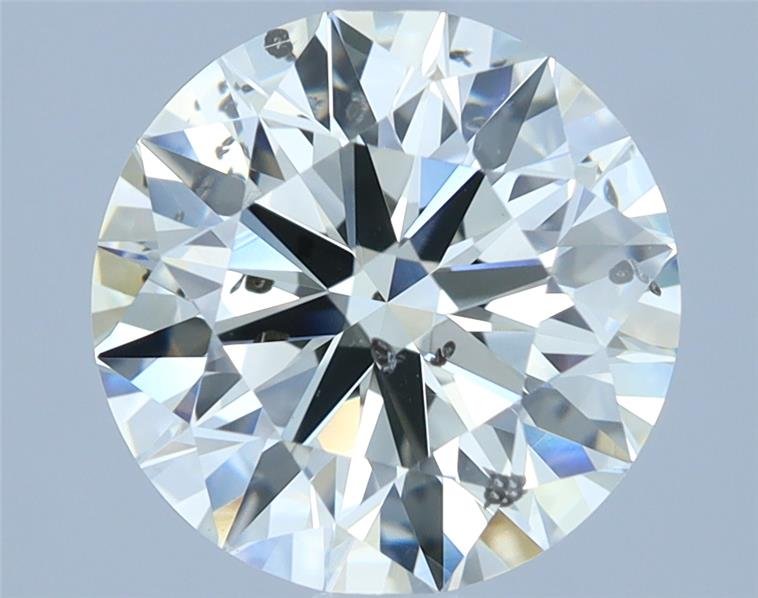 2.11ct H SI2 Rare Carat Ideal Cut Round Diamond