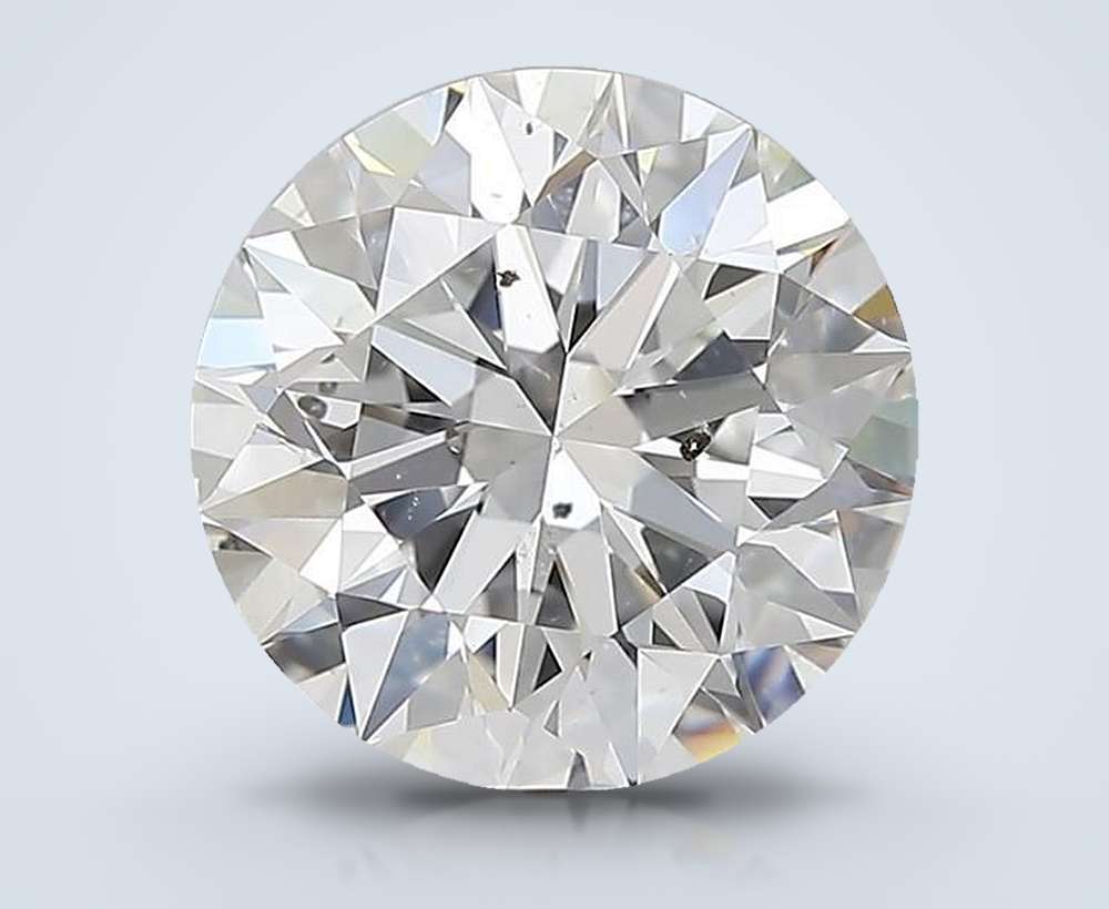 2.52 Carat Round Natural Diamond