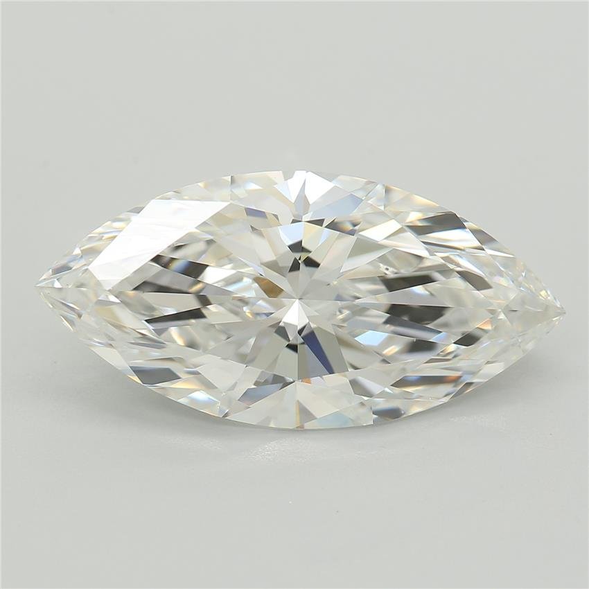 3.97ct E VVS2 Rare Carat Ideal Cut Marquise Lab Grown Diamond