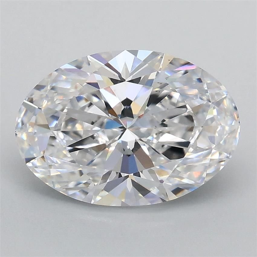 2.08ct D VS1 Rare Carat Ideal Cut Oval Lab Grown Diamond
