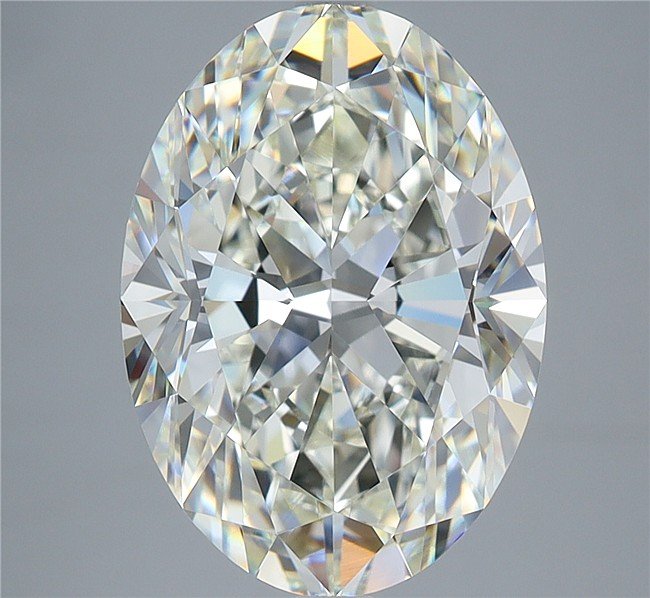 5.30ct J VVS2 Rare Carat Ideal Cut Oval Diamond