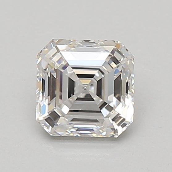 0.95ct D VS1 Rare Carat Ideal Cut Asscher Lab Grown Diamond