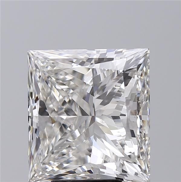 6.21ct G VS1 Excellent Cut Princess Lab Grown Diamond