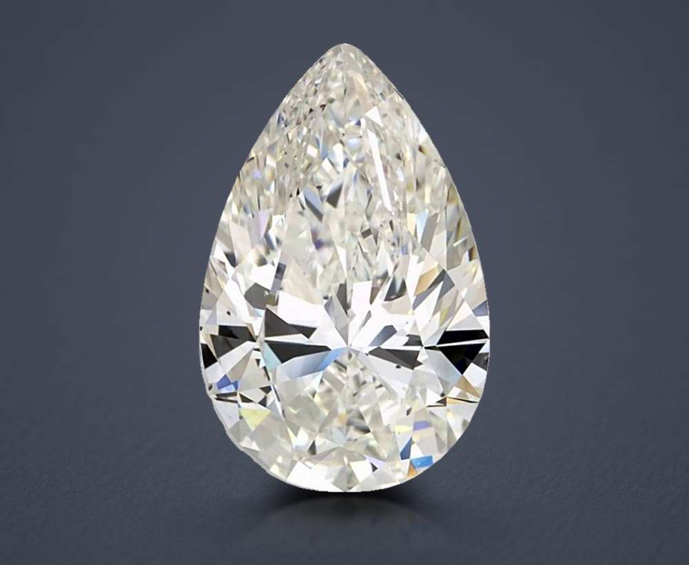 2.51 Carat Pear Natural Diamond