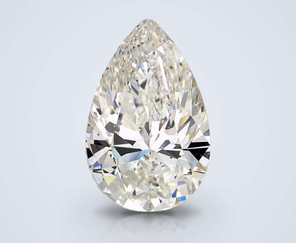2.51 Carat Pear Natural Diamond