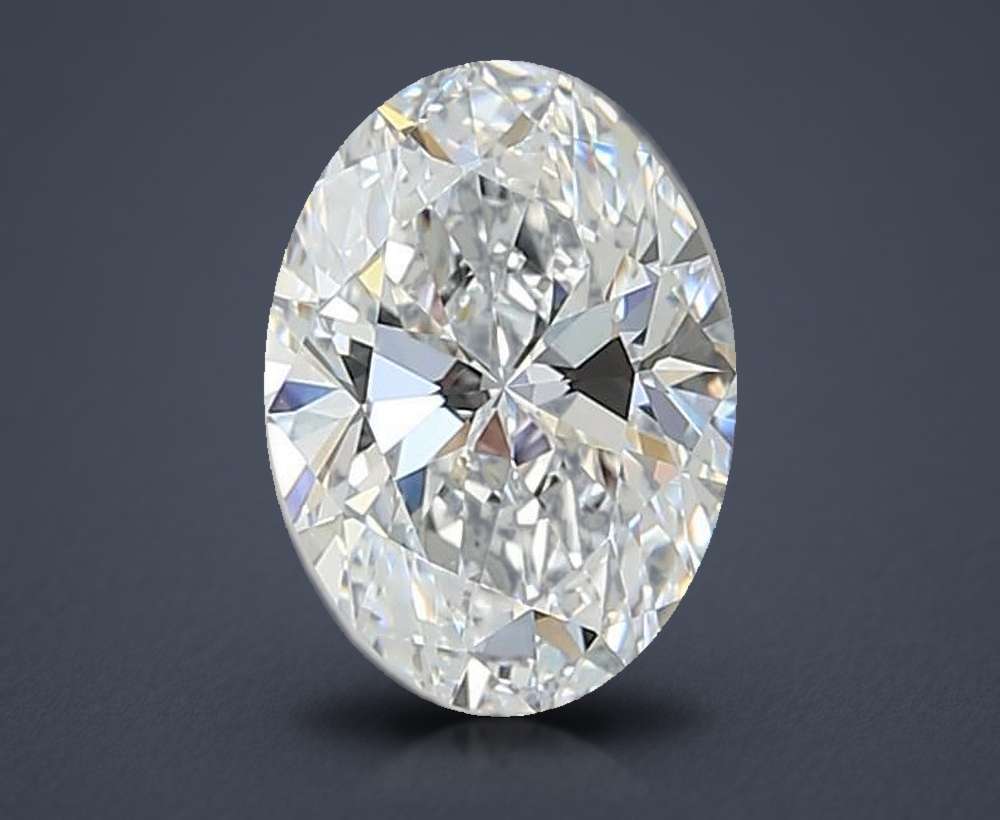1.58 Carat Oval Lab Diamond
