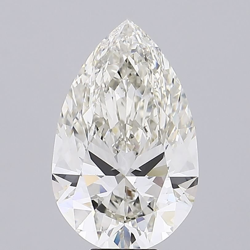 11.10ct I VS1 Rare Carat Ideal Cut Pear Lab Grown Diamond