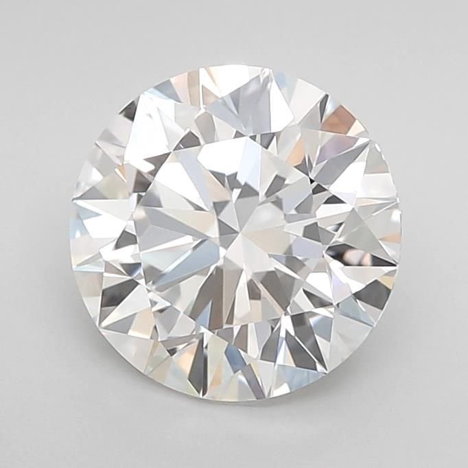 2.99ct E VVS2 Rare Carat Ideal Cut Round Lab Grown Diamond